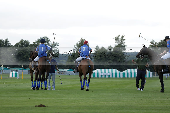 The Junior HPA / Polo Club Gannon 1  polo match and presentations at Cowdray Park Polo Club on Friday 09  August 2013
