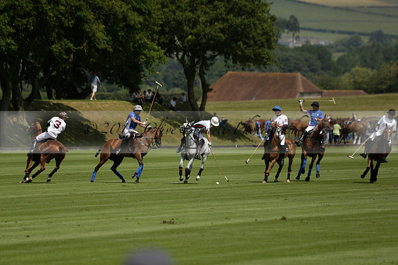 UAE Polo v El Remanso in a Veuve Clicquot Gold Cup Polo Match 2013.07.05