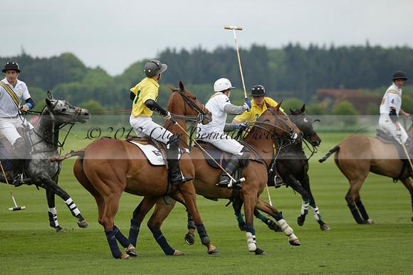 Maiz Dulce Combe Place in a Jubilee Cup 6 Goal Polo match2013.05.29