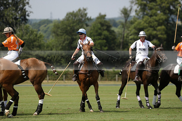 Cowdray Vikings v Enigma in a Bloom British Ladies Open Championship Polo match 2013.07.17