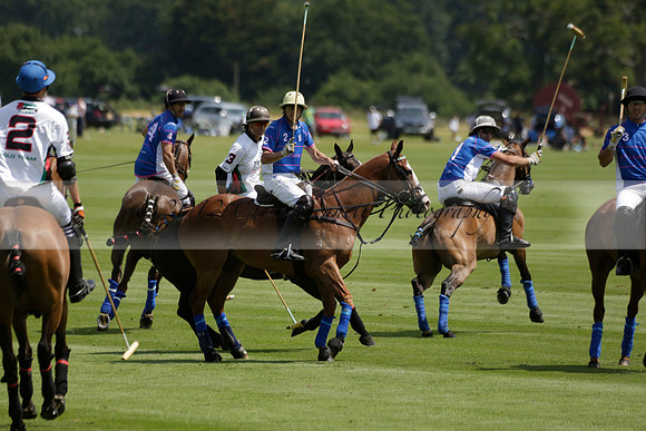 UAE Polo v El Remanso in a Veuve Clicquot Gold Cup Polo Match 2013.07.05