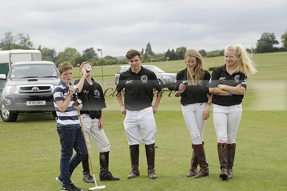 The Colts Cup presentation at Cowdray Park Polo Club on Lawns 2 on Thursday 15 August 2013 2013.08.15