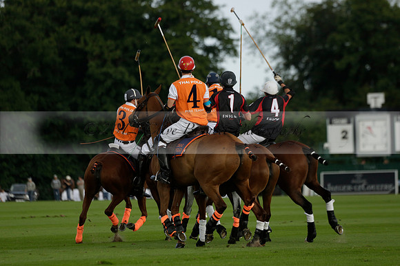 Enigma v Thai Polo in a Veuve Clicquot Gold Cup Polo Match 2013.06.25