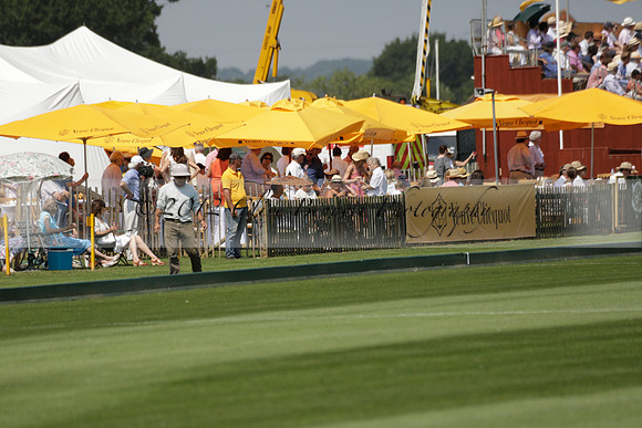Zacara v Talandracas in a Veuve Clicquot Gold Cup Polo Match 2013.07.18