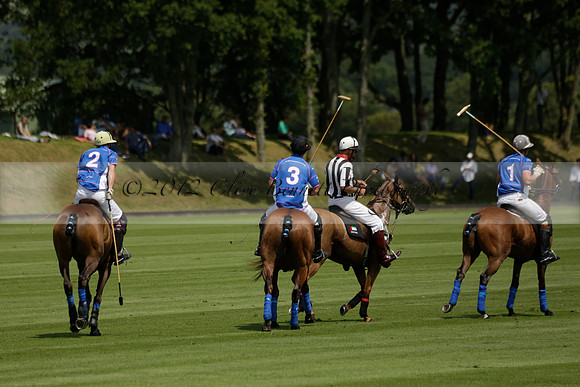 UAE Polo v El Remanso in a Veuve Clicquot Gold Cup Polo Match 2013.07.05
