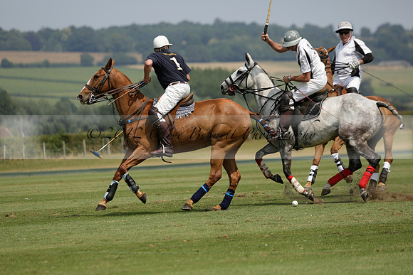 Silver Fox v Wintershall in a July 4 Goal Polo match 2013.07.17