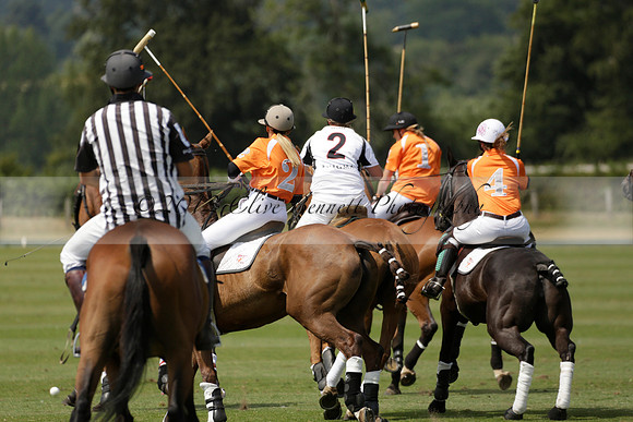 Cowdray Vikings v Enigma in a Bloom British Ladies Open Championship Polo match 2013.07.17