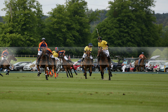 Las Estrellas v Four Quarters Blue in the final of the Jubilee Cup Polo match 2013.06.02