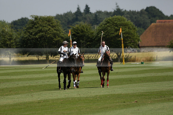 Silver Fox v Wintershall in a July 4 Goal Polo match 2013.07.17