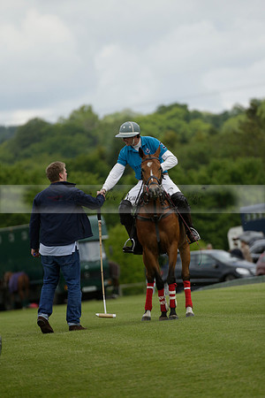 Pluma Negra v Turquoise in the Jubilee Cup Subsidiary Final Polo match 2013.06.02