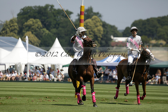 Zacara v Talandracas in a Veuve Clicquot Gold Cup Polo Match 2013.07.18