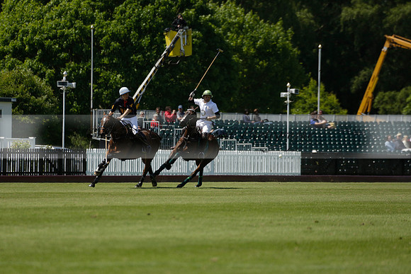 Black Bears v Salkeld in a Cartier Queens Cup polo match 2013.06.05