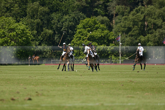 Black Bears v Salkeld in a Cartier Queens Cup polo match 2013.06.05