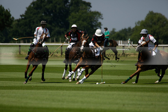 Enigma v Dubai in a Veuve Clicquot Gold Cup Polo Match 2013.07.08