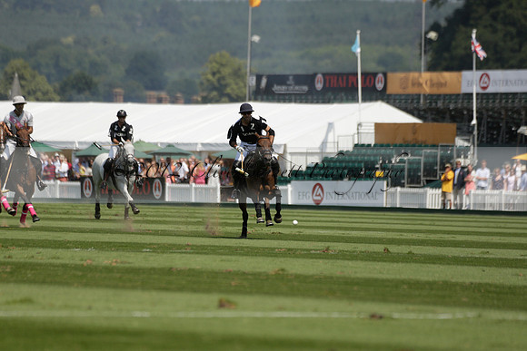 Zacara v Talandracas in a Veuve Clicquot Gold Cup Polo Match 2013.07.18
