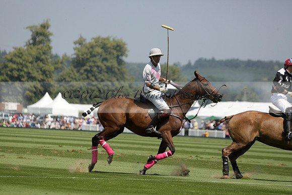 Zacara v Talandracas in a Veuve Clicquot Gold Cup Polo Match 2013.07.18