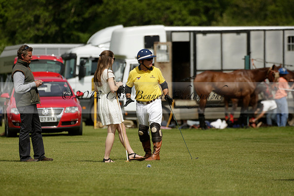 Las Estrellas v Four Quarters Blue in the final of the Jubilee Cup Polo match 2013.06.02