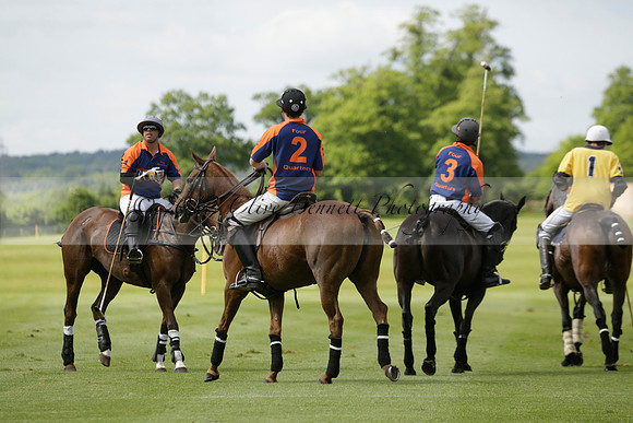Las Estrellas v Four Quarters Blue in the final of the Jubilee Cup Polo match 2013.06.02