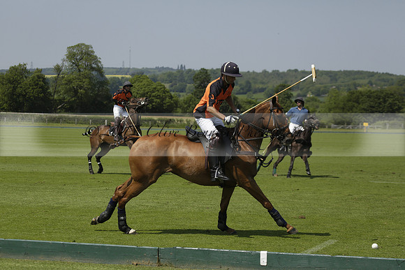 Four Quarters Orange v Montana in a Cicero Cup Polo match 2013.06.06