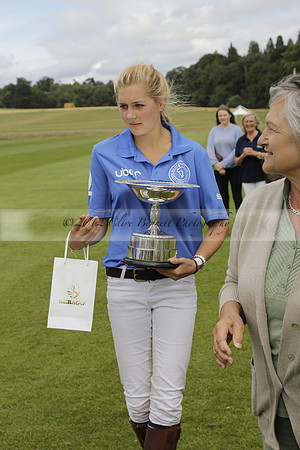 The Colts Cup presentation at Cowdray Park Polo Club on Lawns 2 on Thursday 15 August 2013 2013.08.15