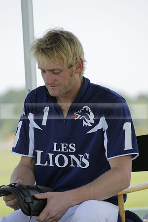 Les Lions v Salkeld in a Veuve Clicquot Gold Cup Polo Match 2013.07.11