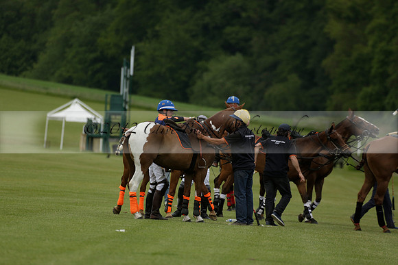 Las Estrellas v Four Quarters Blue in the final of the Jubilee Cup Polo match 2013.06.02