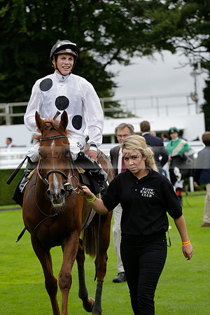 Race 6 Goodwood The British Stallion Studs Turf Club E.B.F. Fillies Stakes. 20130731. Race winner Ribbons owner Elite Racing Club