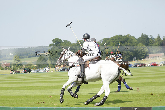 Zacara v Les Lions in a Veuve Clicquot Gold Cup Polo Match 2013.07.06