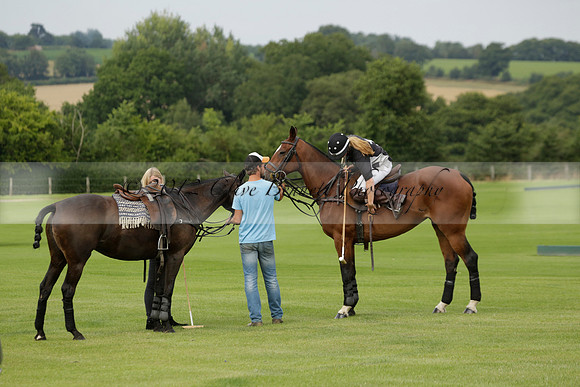 Beau Design v Boscom in an August Rother Cup 4 goal polo match at Cowdray Park Polo Club on Wednesday 07 August 2013