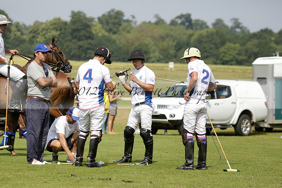 El Remanso v Sumaya in a Veuve Clicquot Gold Cup Polo Match 2013.07.13