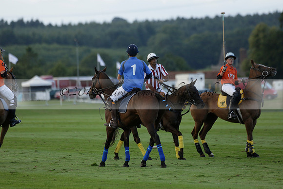 The Junior HPA / Polo Club Gannon 1  polo match and presentations at Cowdray Park Polo Club on Friday 09  August 2013