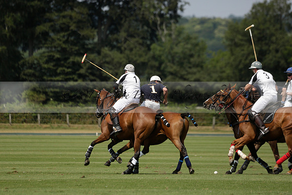 Silver Fox v Wintershall in a July 4 Goal Polo match 2013.07.17