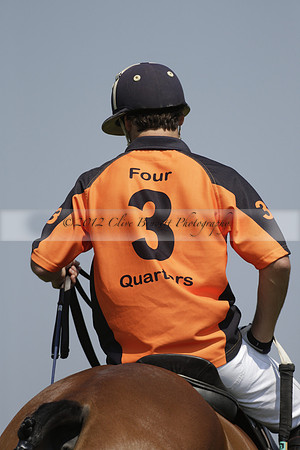 Four Quarters Orange v Montana in a Cicero Cup Polo match 2013.06.06