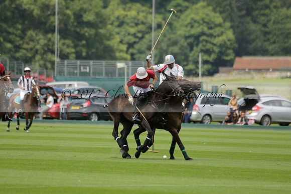 Dubai v La Bamba de Areco in a Veuve Clicquot Gold Cup Polo Match 2013.07.04