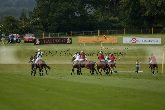 Dubai v La Bamba de Areco in a Veuve Clicquot Gold Cup Polo Match 2013.07.04