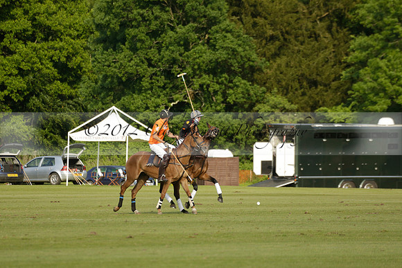 Shoreline v Cowdray Vikings in a Easebourne Cup Semi-final Polo match 2013.06.07