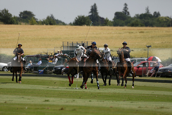 Silver Fox v Wintershall in a July 4 Goal Polo match 2013.07.17