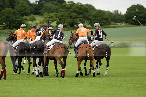Jaeger Le Coultre / Hollycombe v Cowdray Vikings in a Benson Cup Polo match 2013.06.24