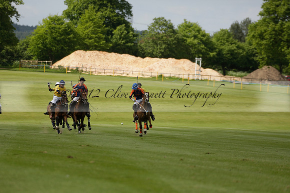 Las Estrellas v Four Quarters Blue in the final of the Jubilee Cup Polo match 2013.06.02