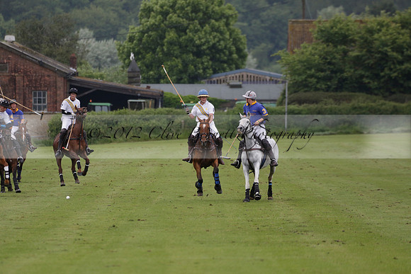 Burningfold v Combe Place in a June 4 Goal Cup polo match 2013.06.11