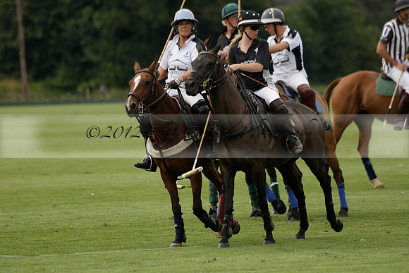 Beau Design v Boscom in an August Rother Cup 4 goal polo match at Cowdray Park Polo Club on Wednesday 07 August 2013