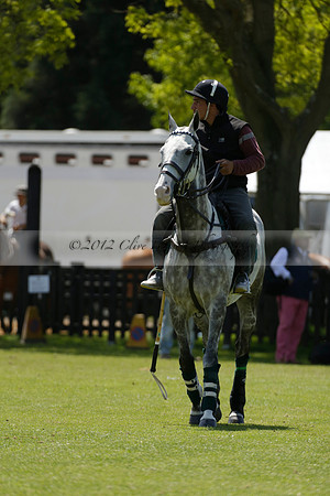 Black Bears v Salkeld in a Cartier Queens Cup polo match 2013.06.05