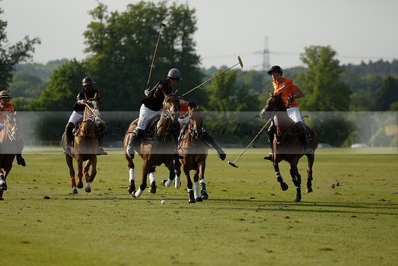 Shoreline v Cowdray Vikings in a Easebourne Cup Semi-final Polo match 2013.06.07