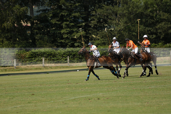 Cowdray Vikings v Enigma in a Bloom British Ladies Open Championship Polo match 2013.07.17