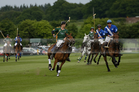Maiz Dulce v Ghost Chilli in the Easebourne Cup final Polo match 2013.06.09
