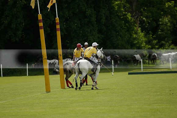 Las Estrellas v Four Quarters Blue in the final of the Jubilee Cup Polo match 2013.06.02