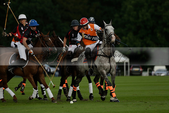 Enigma v Thai Polo in a Veuve Clicquot Gold Cup Polo Match 2013.06.25