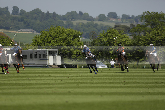 Four Quarters Orange v Montana in a Cicero Cup Polo match 2013.06.06