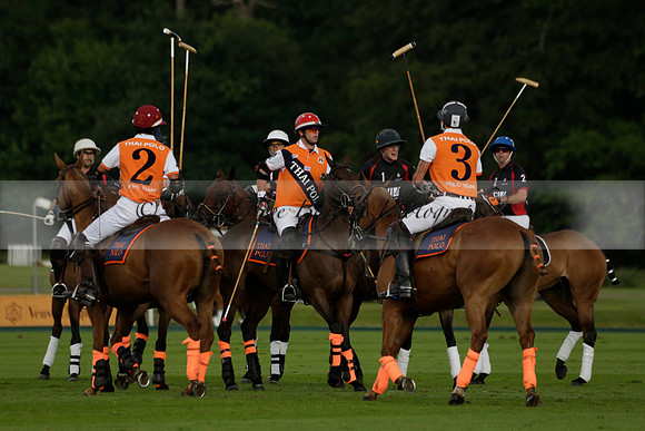 Enigma v Thai Polo in a Veuve Clicquot Gold Cup Polo Match 2013.06.25