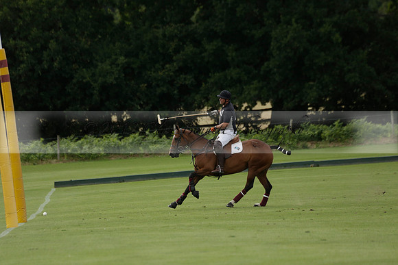 Beau Design v Boscom in an August Rother Cup 4 goal polo match at Cowdray Park Polo Club on Wednesday 07 August 2013